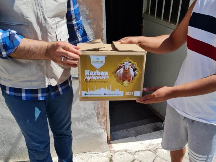 We Delivered Your Sacrificse to Those in Need.